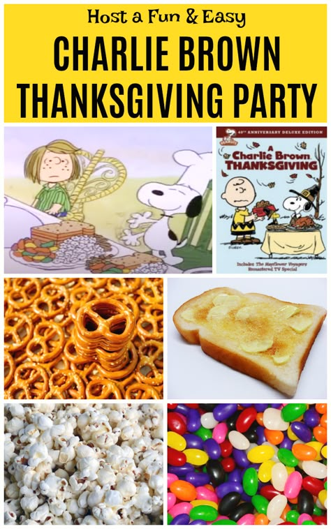 Charlie Brown Thanksgiving Party, Thanksgiving Class Party, Printable Thanksgiving Placemats, Thanksgiving Activity For Kids, Kids Holiday Party, Holiday Party Snacks, Charlie Brown Cartoon, Charlie Brown Party, Thanksgiving Snoopy