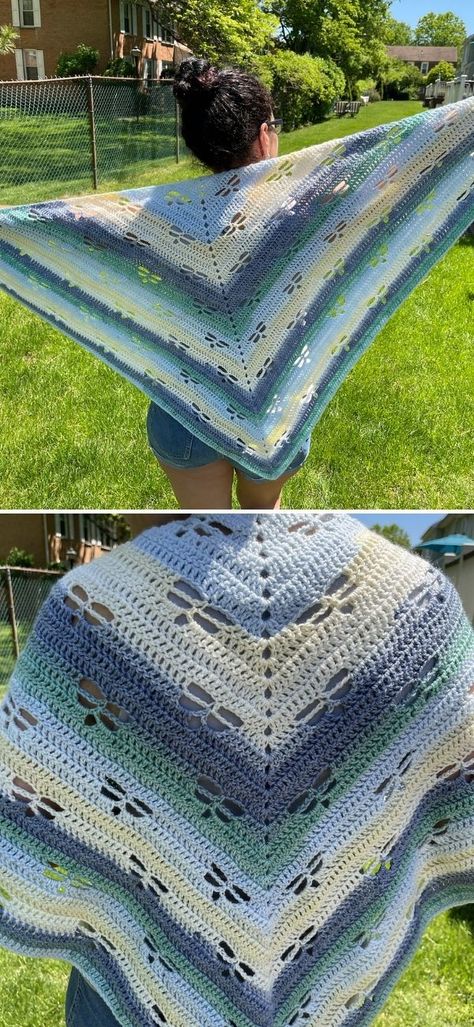 How to Crochet Dragonfly Stitch - Pattern Center Crochet Dragonfly Cardigan, Crochet Dragonfly Shawl, Dragonfly Shawl Crochet Pattern Free, Butterfly Shawl Crochet Pattern Free, Crochet Dragonfly Pattern Free, Dragonfly Crochet Pattern Free, Crochet Dragonfly Stitch, Dragonfly Stitch, Crochet Dragonfly Pattern