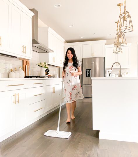 Hardwood Floor Cleaner, Instagram Call, Clean Hardwood Floors, Seattle Homes, How Do You Clean, Microfiber Mops, Dishwasher Soap, Interior Define, Engineered Hardwood Flooring