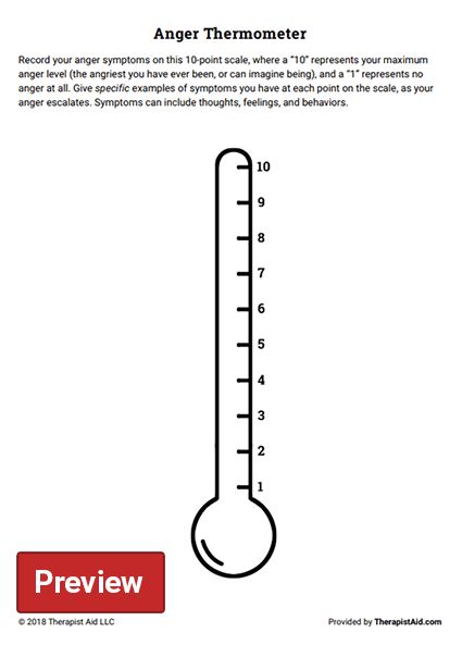 Anger Thermometer Preview Anger Thermometer Free Printable, Child Therapy Room, Anger Thermometer, Cbt Worksheets, Child Therapy, Therapy Worksheets, Therapy Room, Case Management, Work Activities