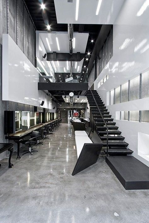 #spa #beautysalon 21 Hairdresser Interior, Futuristic Hair, Hair Salon Pictures, Salon Interior Design Ideas, Nail Salon Interior Design, Beauty Salon Interior Design, Hair Salon Design, Salon Pictures, Modern Futuristic