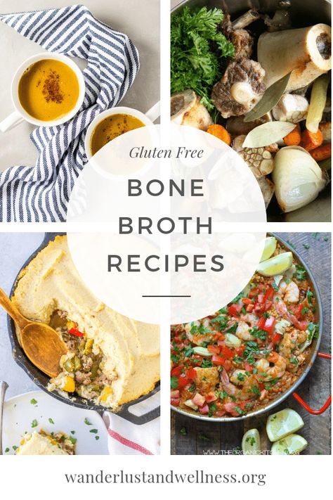 Bone Broth Recipes, Make Bone Broth, Healthy Recipes Crockpot, Bone Broth Diet, Bone Broth Soup, Recipes Potato, Dairy Free Soup, Bone Broth Recipe, Easy Meal Ideas