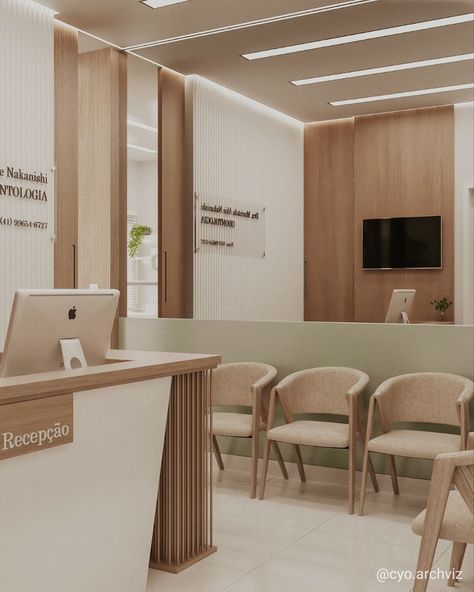 Interior Design Medical Office, Dental Clinic Waiting Room Design, Medical Room Design, Clinic Interior Design Reception Areas, Clinic Waiting Room Design, Clinic Design Interior, Clinic Waiting Room, Dental Clinic Interior, Dentist Office Design Interiors