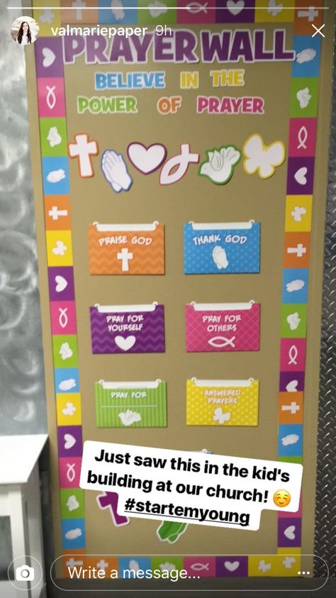 Kids Prayer Board Ideas, Kids Prayer Wall, Prayer Wall For Kids, Classroom Prayer Corner, Prayer Boards For Kids, Prayer Board For Kids, Prayer Board Ideas For Kids, Sunday School Room Ideas, Pray Board