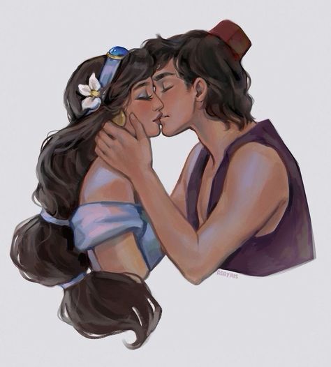 Dimitri Anastasia, Jasmine Drawing, Aladdin Art, Jasmine Aladdin, Animation Disney, Disney Princess Jasmine, Disney Crossovers, Aladdin And Jasmine, Walt Disney Animation