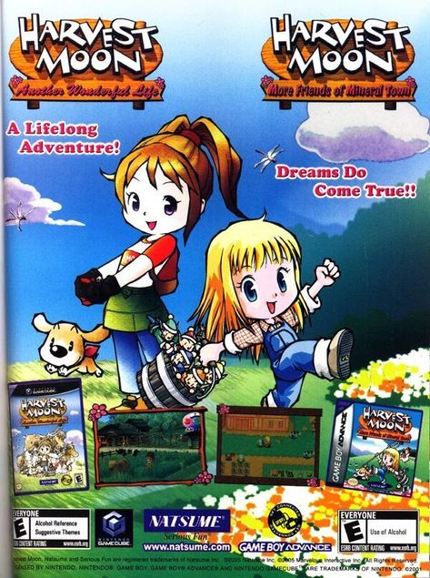 Friends Of Mineral Town, Harvest Moon Game, Moon Cute, Farm Games, More Friends, The Sims 2, Moon Pictures, Dreams Do Come True, Harvest Moon