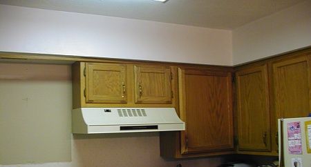 Bulkhead Kitchen, Kitchen Soffit Decorating Ideas, Above The Cabinets, How To Remove Kitchen Cabinets, Inset Kitchen Cabinets, Long Island Kitchen, Kitchen Cabinets To Ceiling, Space Above Kitchen Cabinets, No Upper Cabinets