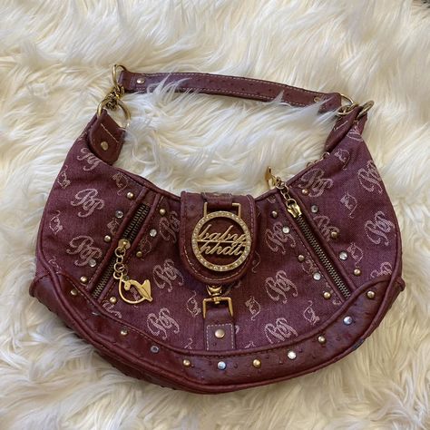 baby phat bag Baby Phat 2000s, 2000s Purse, 2000s Bags, Y2k Bags, Y2k Accessories, Luxury Purses, Baby Phat, Pretty Bags, Cute Purses