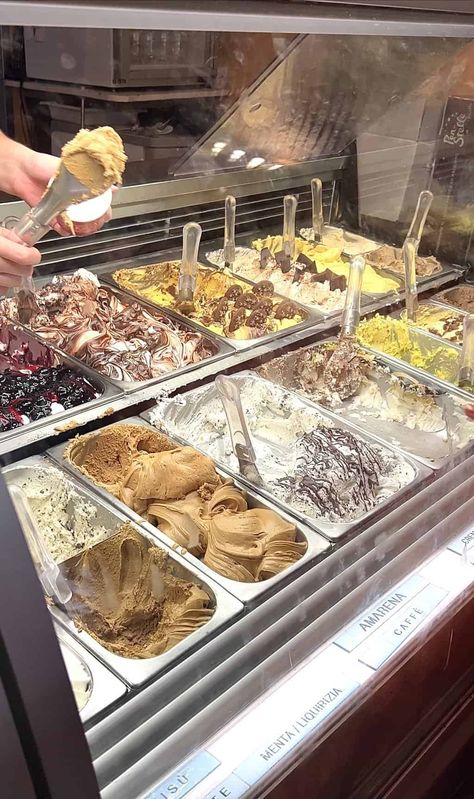 Best gelato in Rome - George Eats Rome Gelato, Gelato Rome, Best Gelato In Rome, Gelato In Rome, Gelato Shop, Embrace The Chaos, Banana Flavored, Favorite City, Pistachio