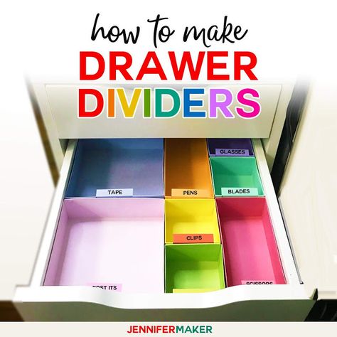 Ikea Metal Storage Drawers, Cheap Drawer Organizers, Craft Room Drawer Organization, Diy Dresser Drawer Organizer, Craft Drawers Organization, How To Organize Your Desk At School, Organizer For Drawers, Diy Drawer Organization, Diy Dividers For Drawers