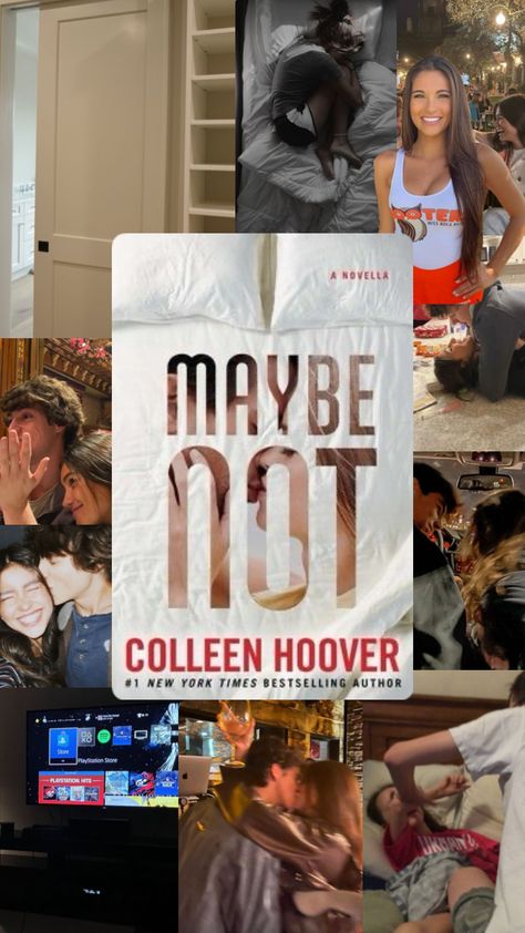 Maybe Not - Colleen Hoover #maybenot #colleenhoover Maybe Not Colleen Hoover, Colleen Hoover Aesthetic, Colleen Hoover, Connect With People, Your Aesthetic, Creative Energy, Energy