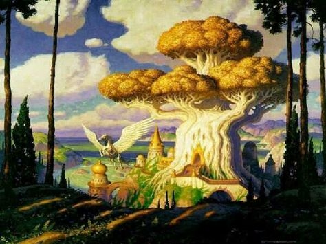 Fairyland Brothers Art, 70s Sci Fi Art, Fantasy Pictures, Mushroom Art, Fantasy Art Landscapes, Picture Collection, Medieval Fantasy, Sci Fi Art, Fantasy Artwork