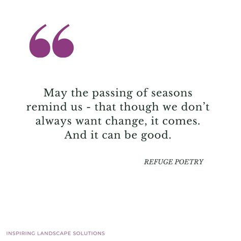 Just as the seasons transition from the vibrant life of spring and summer to the quiet dormancy of fall and winter, our lives are filled with cycles of change, each bringing its challenges and rewards. ⁠ ⁠ While we may resist these shifts, clinging to the comfort of the familiar, embracing change can lead to growth, renewal, and unexpected joy. The changing seasons teach us that there's beauty in transformation. ⁠ What do you enjoy about the change of seasons? 🌞❄️ Quotes Seasons Of Life, Change Direction Quotes, Busy Season Of Life Quotes, Unexpected Change Quotes, Change Of Seasons Quotes Life, Quotes About Transition And Change, Seasons Change Quotes Life, Seasons Quotes Life, Seasons Changing Quotes