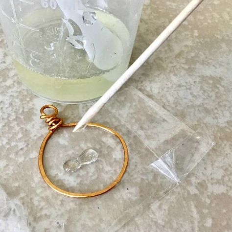 Wire Wrapped Resin Jewelry, Resin Wire Jewelry, Wire Resin Jewelry, Bonfire Beach, Resin Jewlery, Jewelry Making Patterns, Wire Jewelry Earrings, Seed Bead Bracelet Patterns, Making Resin Jewellery