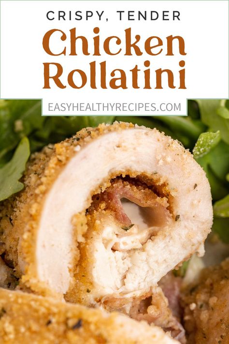 These chicken rollatini are irresistibly delicious! Tender chicken cutlets are lightly breaded in Italian seasoned breadcrumbs, then rolled up with savory prosciutto, provolone and fresh mozzarella, before being baked until the crust is golden and crispy, and the cheese is perfectly melted! Chicken Rollatini, Breaded Chicken Cutlets, Ground Chicken Recipes, Cheap Dinner Recipes, Healthy Summer Recipes, Tender Chicken, Chicken Cutlets, Breaded Chicken, Winter Recipes