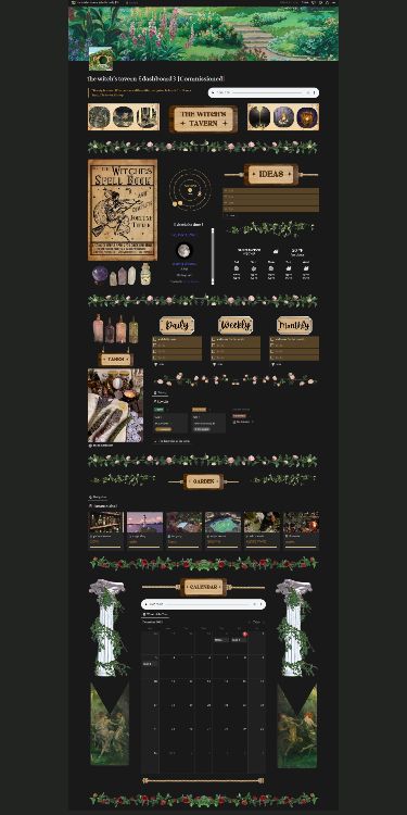 #Kos #Notion_Pages_Ideas #Notion_Images #Dark_Academia_Things Notion Examples, Dark Academia Things, Productivity Ideas, Notion Inspo, Notion Ideas, Notion Aesthetic, Meal Prep Planner, Etsy Planner, Witch Core