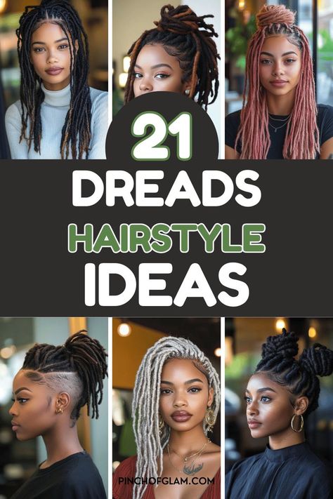 dreads hairstyles for women Long Dreads Hairstyles, Updo Dread Styles For Women, Dreads Styles For Women, Romantic Braid, Dreads Hairstyles, Long Dreads, Dreads Styles, Dread Hairstyles, Hairstyles For Women