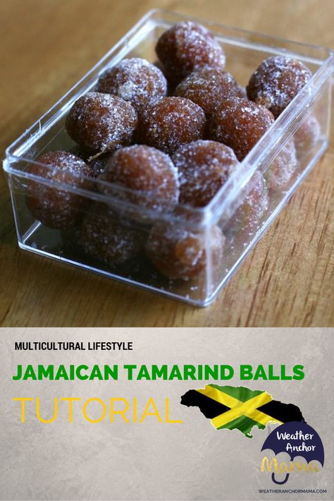 Multicultural Lifestyle: How to Make Jamaican Tamarind Balls Jamaican Desserts, Tamarind Recipes, Salvador Food, Tamarind Candy, Tamarind Fruit, Salvadorian Food, Recetas Salvadorenas, Mexican Treats, Fruit Health