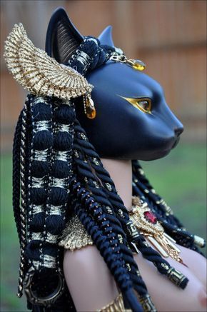 bastet | Tumblr More Bastet Goddess, Egyptian Cat, Egyptian Mythology, Egyptian History, Egyptian Goddess, Egyptian Gods, Egyptian Art, Gods And Goddesses, Ball Jointed Dolls