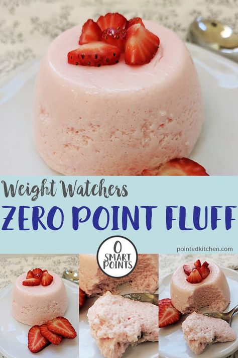 Strawberry Fluff, Weight Watcher Desserts, Weight Watchers Plan, Weight Watchers Dessert Recipes, Weight Watchers Snacks, Weight Watchers Recipes Desserts, Fluff Recipe, Fluff Desserts, Weight Watchers Free