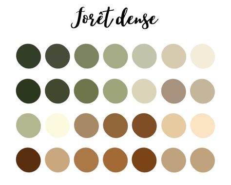 🖤Dense Forest or Deep Forest Color Palette | Most Popular Hexadecimal Color Codes | 28 trendy colors| Dense Forest Digital Illustration Your Dense Forest palette in 1 click! 🖤INSTANT DIGITAL DOWNLOAD🖤 No physical product will be sent 🖤WHAT WILL YOU GET🖤 This is a digital download listing. No physical product will be mailed to you. Once your purchase is confirmed, you will receive an email from Etsy with a link that will take you to your high-quality downloadable PDF files. It may take a few Forest Tones Colour Palettes, Forest Colour Pallet, Deep Forest Color Palette, Green Color Palette Combination, Forest Wedding Colors Palette, Forest Color Scheme, Woodland Color Palette, Forest Green Color Palette, Green And Brown Color Palette