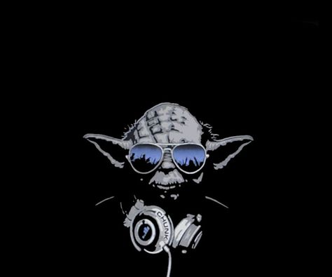 Yoda geek Dj, Star Wars, Wallpapers