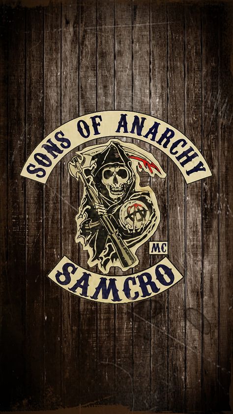 Anarchy Wallpaper, Sons Of Anarchy Mc, Streetwear Wallpaper, Mc Logo, Bike Artwork, Sons Of Anarchy Samcro, Norse Tattoo, Iphone Wallpaper Hipster, Fox Logo