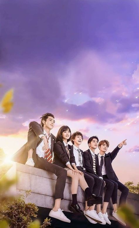 Jardim de meteoros Meteor Garden Cast, F4 Meteor Garden, Meteor Garden 2018, A Love So Beautiful, Meteor Garden, Garden Pictures, Coron, K Drama, Boys Over Flowers