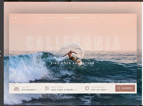 Surf Website Design Inspiration, Beach Website Design Inspiration, Surf Website Design, Beach Website Design, Outdoor Website Design, Website Texture, Outdoor Website, Beach Website, Resort Branding