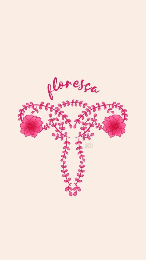 Floresça uterus flowers illustration wallpaper by @ilustrahopesgrlpwr feminist uterus roses girl wallpaper trendy aesthetic cute womenofillustrations ipadart procreate digitalart Uterus Flowers, Flores Wallpaper, Uterus Art, Feminism Art, Virgo Tattoo, The Language Of Flowers, Illustration Wallpaper, Green Moon, Flowers Illustration