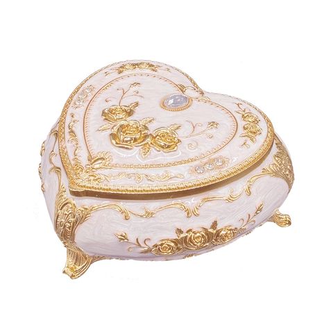 PRICES MAY VARY. Process And Size(L*W*H):3.9"x 4.5"x 2.1". It is made of environmentally friendly and harmless material zinc alloy, and Surface carved flower. Perfect for women and teenage girls of any age. Indoor Decor:Enhance the charm of your living space with this exquisite jewelry box, a true embodiment of elegance and style. This statement piece will effortlessly elevate any room, adding a touch of sophistication to your home. Versatility Keepsake Box:It can be a dining table center decora Gifts For Adult Granddaughter, Beautiful Jewelry Box, Things To Wish For, Things To Get Your Mom For Christmas, Gifts For 30 Year Old Women, Aphrodite Shrine, Birthday Gift Baskets For Women, Wishlist Ideas Aesthetic, Cottage Core Gifts