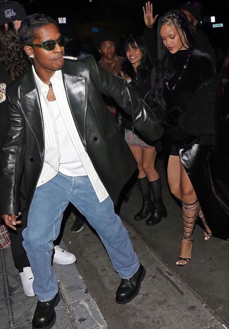 Asap Rocky Outfits, Asap Rocky Fashion, Pretty Flacko, Gender Fluid Fashion, Black Men Street Fashion, Asap Rocky, Street Fashion Men Streetwear, Mens Outfit Inspiration, Mens Fashion Streetwear