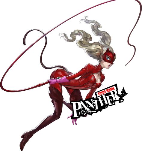 Persona 5 Panther Persona 5 Ann, Panther Art, Heart Illustration, Persona 5, Character Concept, Panther, Game Art, Art Style, Persona