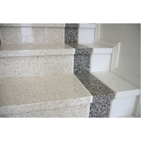 Terrazzo Stair Case Flooring, Thickness: 10-15 Mm, Rs 400 /square feet | ID: 20560420462 Terrazzo Stairs Interior Design, Tile Stair Nosing, Stair Decorations, Decoration Stairs, Terrazzo Stairs, Terrazo Flooring, Stairs Tiles Design, Decorating Stairs, Granite Stairs