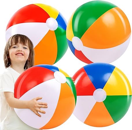 Large Rainbow Beach Ball Inflatable Pool Toys for Party Supplies Decorations, Adults Kids Birthday Luau Summer Beach Water Games Beachball Party Favors Beachball Party, Beach Ball Party, Inflatable Pool Toys, Birthday Luau, Beach Balls, Pool Party Decorations, Rainbow Beach, Pool Games, Summer Toys