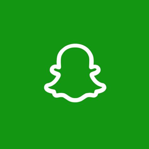 Bright Green App Icons, Snapchat App Icon, Snapchat App, App Icon Ideas, Green App Icons, Snapchat Icon, Icon Ideas, Custom Icons, Iphone Icon