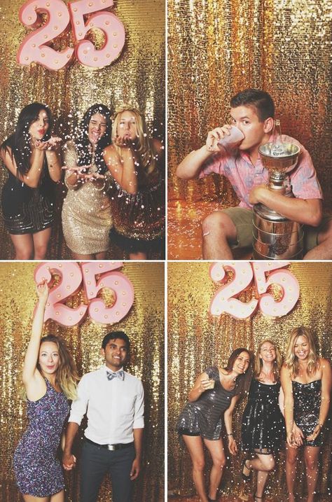 Cool—and Grown-Up—Birthday Party Ideas for Adults | StyleCaster Birthday Themes For Adults, Party Ideas For Adults, Golden Birthday Parties, 25th Birthday Parties, Adult Party Themes, Golden Birthday, Glitter Party, Birthday Party 21, 18th Birthday Party