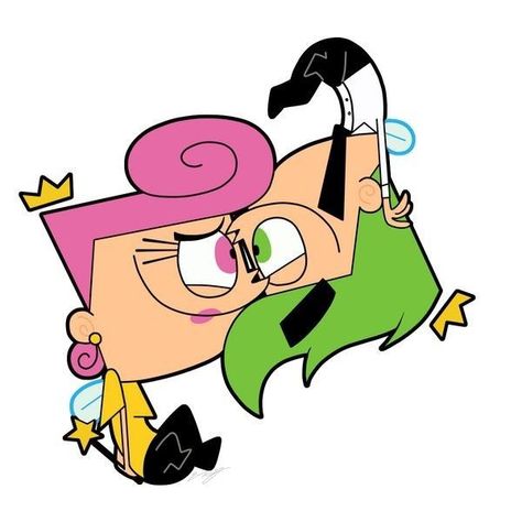 Cosmo Fairly Odd Parents, Cosmo Und Wanda, Cartoon Tattoo Ideas, Animated Shows, Cosmo And Wanda, Timmy Turner, Halloween Wallpaper Iphone Backgrounds, Cartoon Tattoo, The Fairly Oddparents