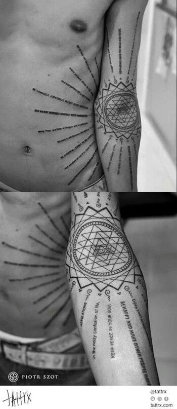 Ink Sri Yantra Tattoo, Yantra Tattoo, Mandala Tattoos, Dibujos Tattoo, Sacred Geometry Tattoo, Geometry Tattoo, Sri Yantra, Spiritual Tattoos, Bad Tattoos