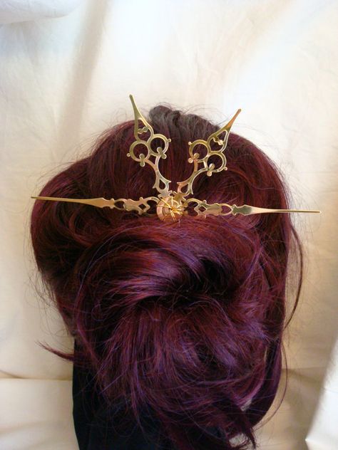 Steampunk Fascinators, Clock Outfit, Steampunk Headpiece, Steampunk Hair Accessories, Steampunk Hair, Steampunk Hairstyles, Steampunk Halloween, Steampunk Crafts, Steampunk Clock