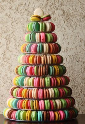 7 Fabulous DIY Christmas Trees ideas - Pratsmusings Macaron Stand, Macaroon Tower, Fluffy Cream Cheese Frosting, Buckwheat Cake, Macaron Tower, Frugal Wedding, Macaron Cake, Zucchini Cake, Pumpkin Bars