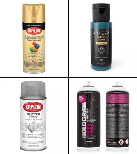 15 Best Fabric Spray Paint Options In 2022, With Buying Guide Spray Paint Clothes, Paint Sweatshirt, Fabric Spray Paint, Fabric Painting On Clothes, Diy Spray Paint, Spray Paint Cans, Fabric Spray, Spray Paints, Shiny Fabric