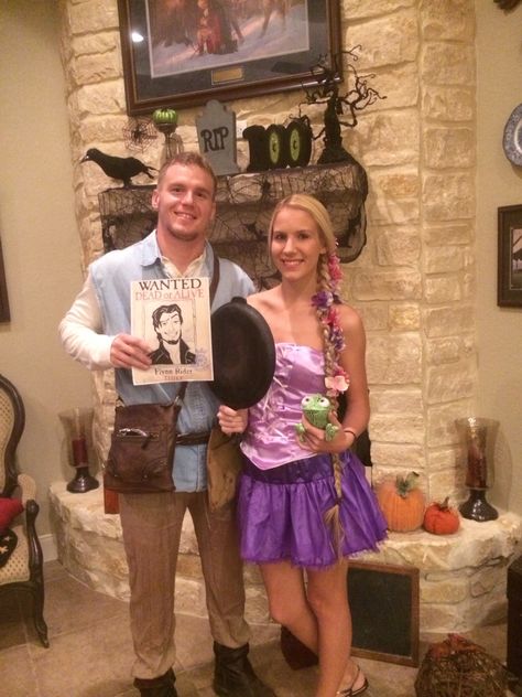 Rapunzel And Eugene Costume Halloween, Flynn Ryder And Rapunzel Costume, Repunzal And Flynn Couple Costume, Rapunzel And Eugene Halloween Costume, Flynn Rider And Rapunzel Costume, Tangled Couples Costume, Rapunzel Halloween Costume College, Rapunzel And Eugene Costume, Rapunzel And Flynn Costume