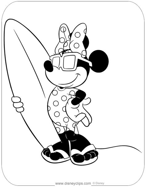 Mini Mouse Coloring Pages Free Printable, Minnie Mouse Colouring, Minnie Outline, Disney Summer Coloring Pages, Mickey Mouse Colouring Sheet, Disney Car Accessories, Disney Coloring Sheets, Disney Princess Colors, Rat Look