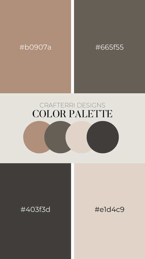 Branding Color Palette | Moodboard | Small Business Tips & Ideas #color #colour #palette #tint #swatch #moodboard #colorpalette #colourpalette #smallbusiness #smallbusinessideas #smallbusinesssupport #girlboss #smallbusinessmarketing #makemoney #smallbusinesstips #smallbusinessowner #canvaelements #home #art #aesthetic #design #inspiration #inspo #neutral Neutral Wedding Color Palette With Black, Instagram Color Palette Canva, Nuetral Pallete Branding, Small Business Color Schemes, Neutral Aesthetic Small Business, Branding Neutral Color Palette, Neutral Branding Color Palette Hex Codes, Neutral Branding Color Palette Canva, Trendy Color Palette 2023