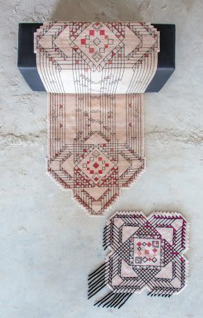 Ancient Weaving, Dubai Design Week, Interior Design News, Geometric Carpet, Textile Fiber Art, Commercial Interior Design, Higher Design, Small Area Rugs, Hospitality Design