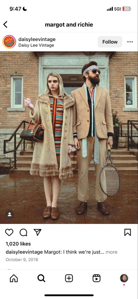 Daisy Lee, Secretly In Love, October Love, Inspired Costumes, Royal Tenenbaums, The Royal Tenenbaums, Happy October, Creative Direction, Collegiate Prep