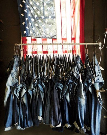 Imogene and Willie Replace those ridiculous skinny jeans with a pair cut by Nashville's denim experts. Wear 'em to... Denim Display, New Americana, Gq Style, Men Store, Selvedge Denim, American Pride, Mens Denim, Look Cool, American Made