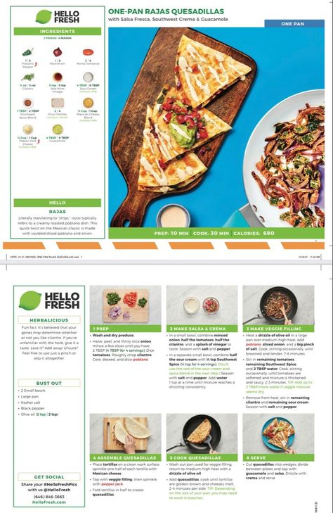 Hello Fresh Quesadilla, Hello Fresh Recipes Cards Beef, Every Plate Recipes Cards, Hellofresh Recipes Cards, Hello Fresh Recipes Cards Vegetarian, Hello Fresh Recipe Cards, Everyplate Meals, Hellofresh Recipe Cards, Fresh Recipes Dinner