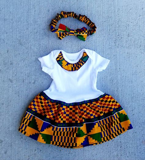 Baby African Clothes, African Kids Clothes, Party Dress For Girls, Toddler Birthday Dress, Preschool Decor, Baby Birthday Dress, African Babies, Custom Baby Onesies